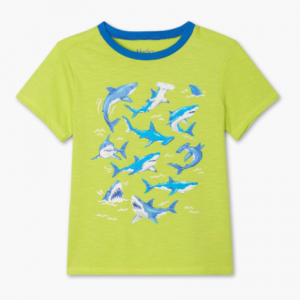 Hatley deep sea sharks graphic t-shirt