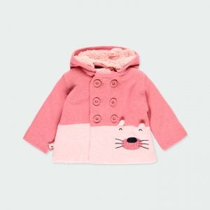 Boboli button Jacket with Hood