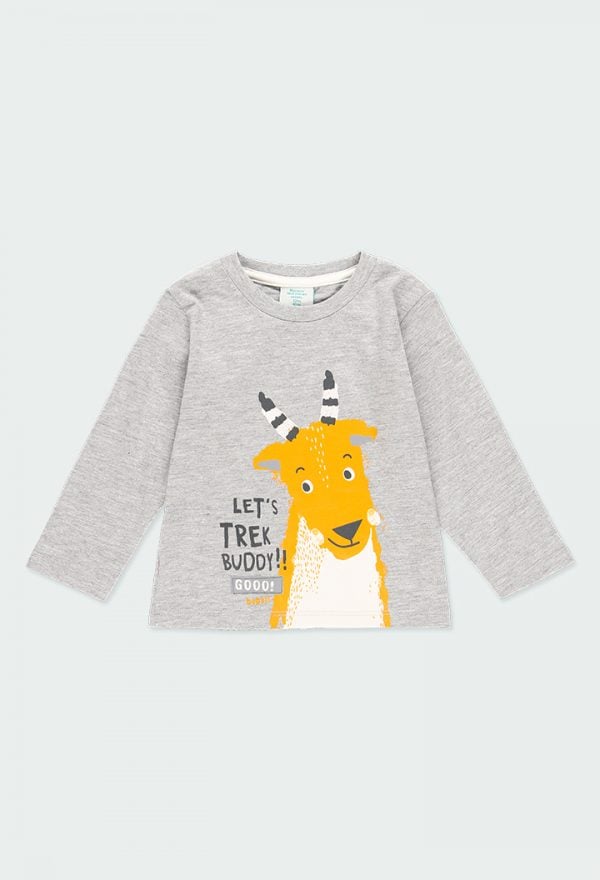Boboli Gazelle Print T-Shirt