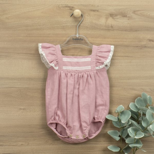 Babidu ruffle romper holidays