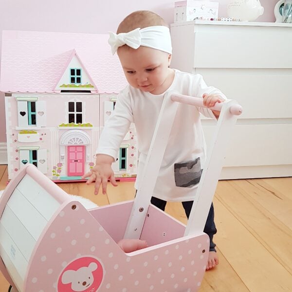 little bow pip White Pippa Bow