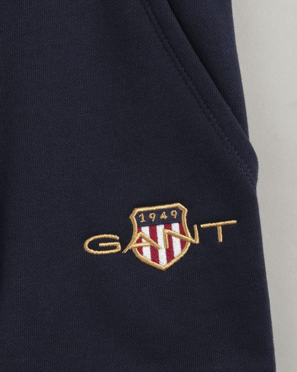 Gant archive shield sweat shorts zoomed in