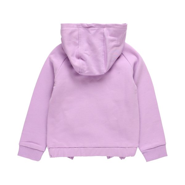 Boboli Lavender Fleece Hoodie - Image 2