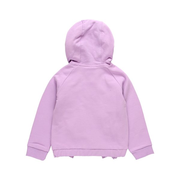 Boboli Lavender Fleece Hoodie - Image 4