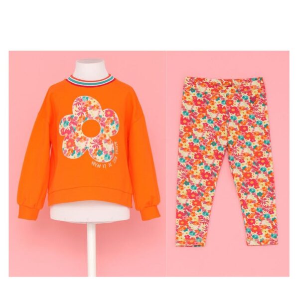 Agatha Ruiz De La Prada Orange Sweater Set
