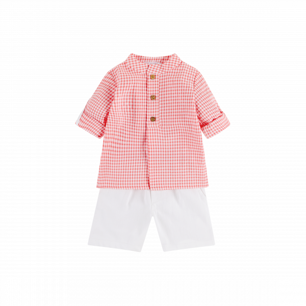 DEOLINDA SHIRT AND SHORT SET
