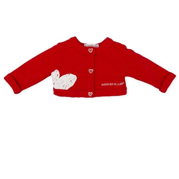 Agatha ruiz de la prada baby red cardigan jacket