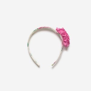 Juliana fuchsia pink floral hairband