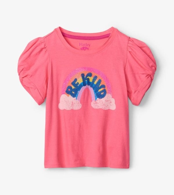 Hatley Be Kind Twisted Sleeve Tee - Image 2