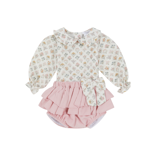 Deolinda two piece bloomer set
