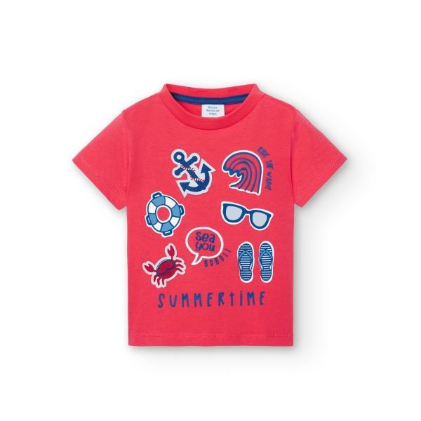 Boboli watermelon short sleeve t-shirt