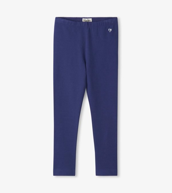 Hatley navy full length legging