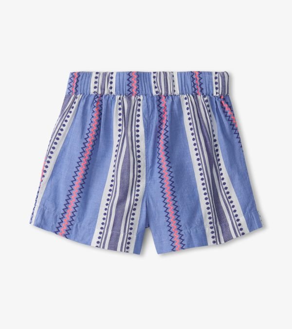 Hatley Boho Tee & Stripe Shorts Set - Image 3