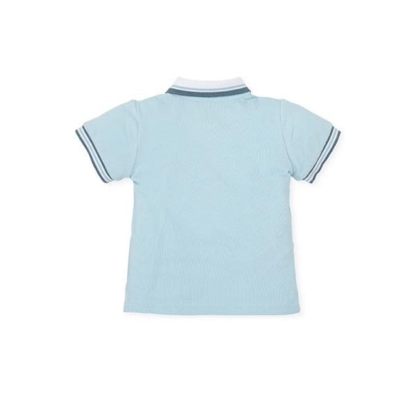 Tutto Piccolo Blue Check Cotton Shirt - Image 2