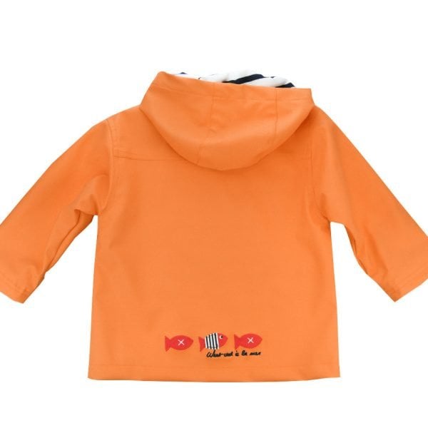 Weekend A La Mer Orange Raincoat - Image 2