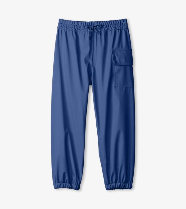 Hatley navy rain pants