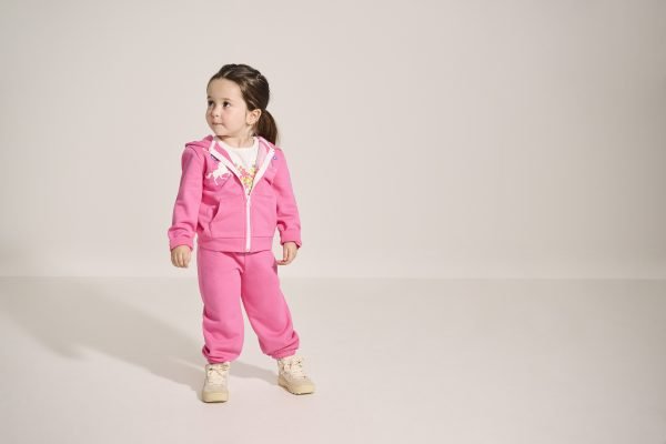 Hatley Pink Love Everywhere Hoodie