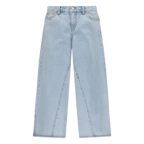 lEVI'S BLUE WIDE LEG JEAN - TOUNGE TIED