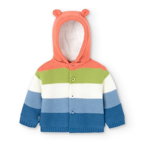 Boboli Striped Knitted Jacket - Image 5