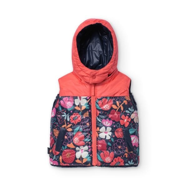 Boboli Casual Preppy Reversible Print Gilet - Image 10
