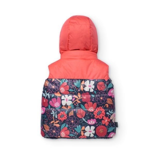 Boboli Casual Preppy Reversible Print Gilet - Image 12