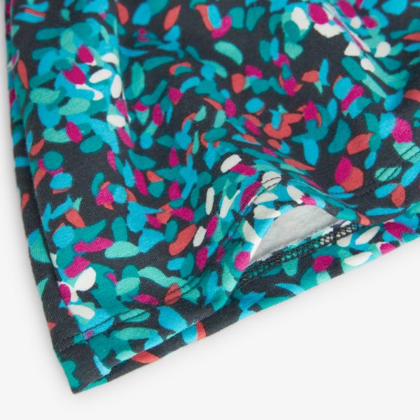 Boboli Nordic Path Print Dress & Tights - Image 4