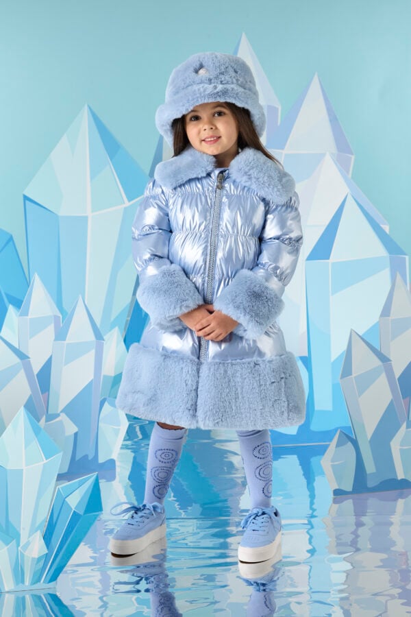adee iced blue coat