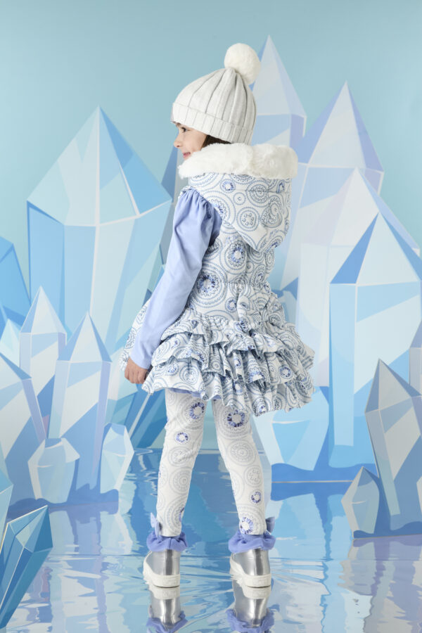 ADee Penny Snow White Diamond print gilet - Image 2