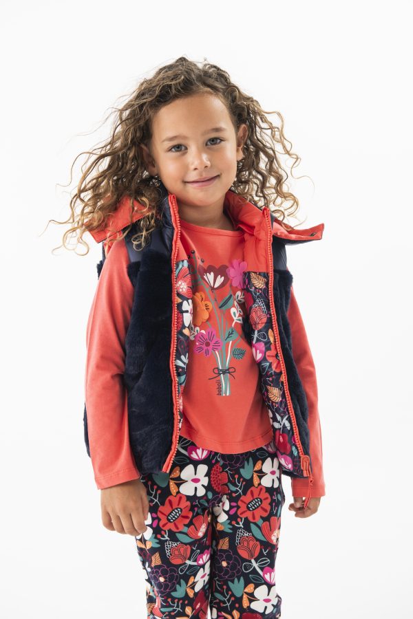 Boboli reversible gilet