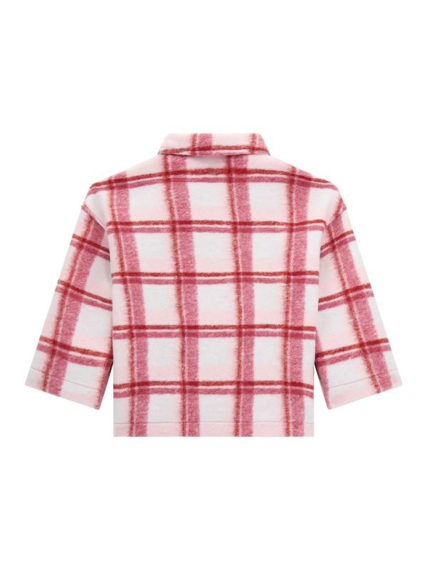 Guess Pink Check Shacket - Image 2