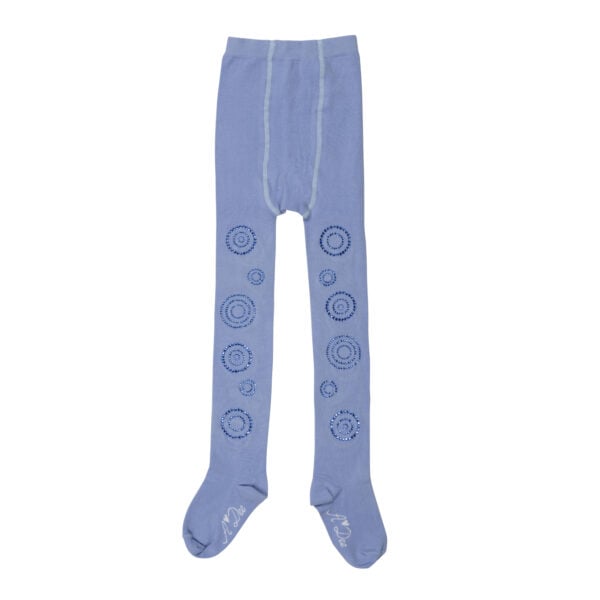 ADee Iced Blue Diamante tights - Iced Blue - Image 2