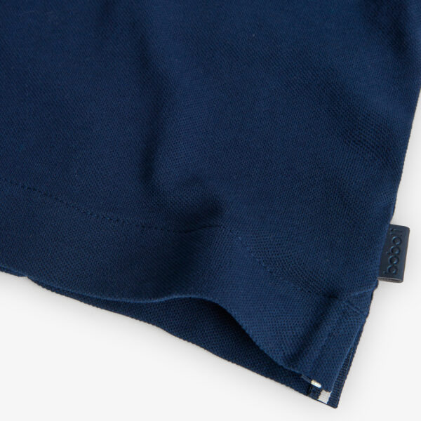 Boboli Navy Pique Combined Polo - Image 4