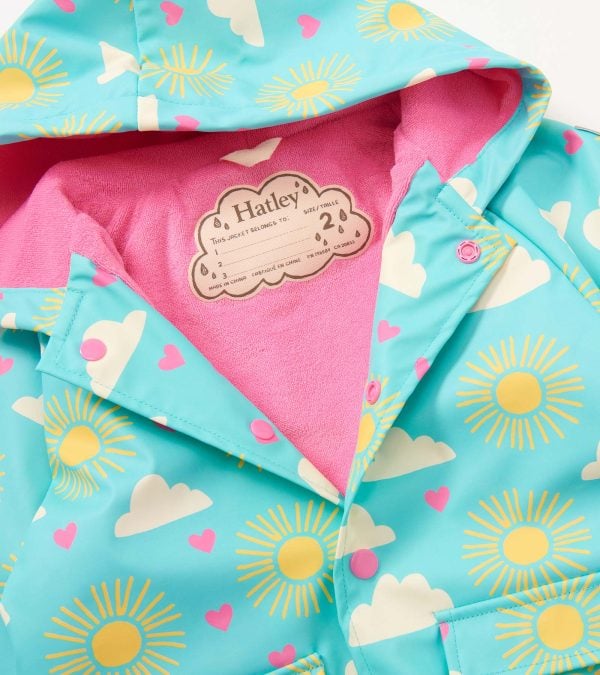 Hatley Happy Skies Preschool Raincoat - Image 3