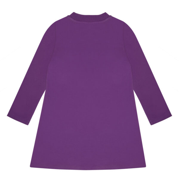 ADee Bold Purple tegan handbag dress - Image 3