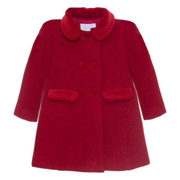 Patachou Girls Red Traditional Coat