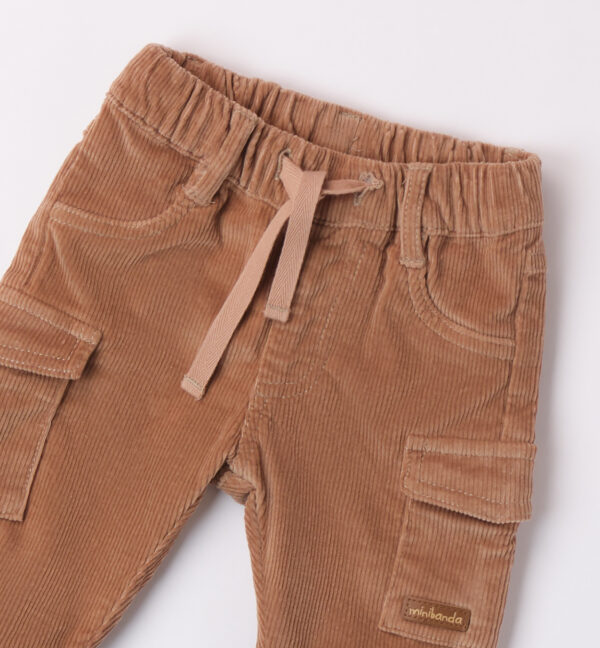 Minibanda Tan Corduroy Set - Image 5