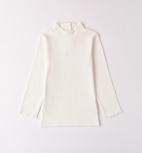 IDO Beige & Blue Knit Dress and Turtle Neck Top - Image 5