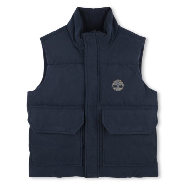 Timberland Navy Quilted Gilet