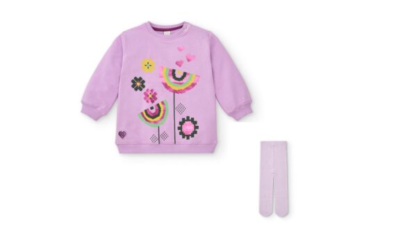 Tuc tuc jumper dress and tight set