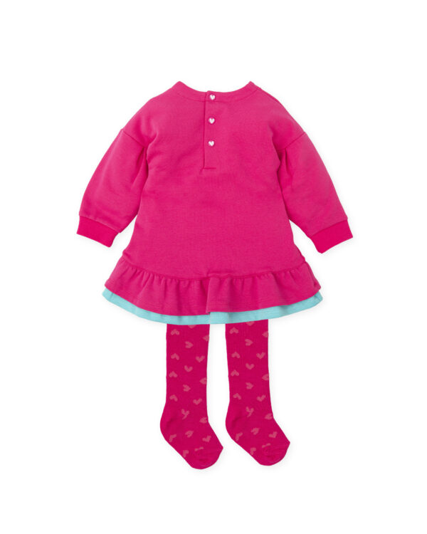 Agatha Ruiz De La Prada  Pink Dress and Tights - Image 3