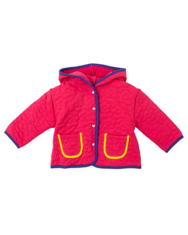 Agatha Ruiz De La Prada Pink Quilted Jacket - Image 2
