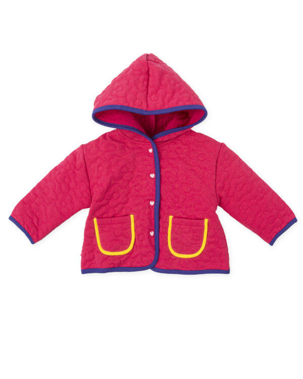 Agatha Ruiz De La Prada Pink Quilted Jacket - Image 4