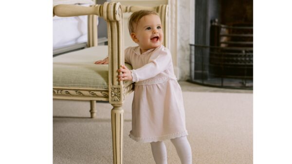 emile et rose knitted dress and tights