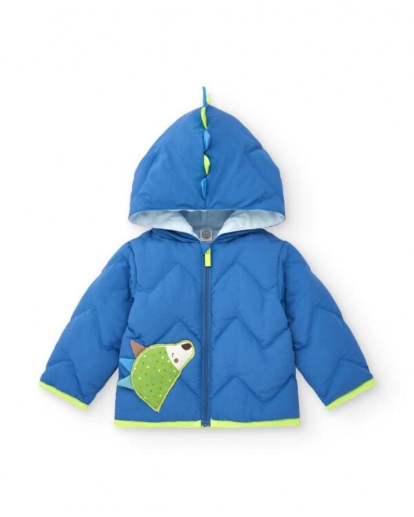 TucTuc Quilted jacket with hood, hedgehog collection