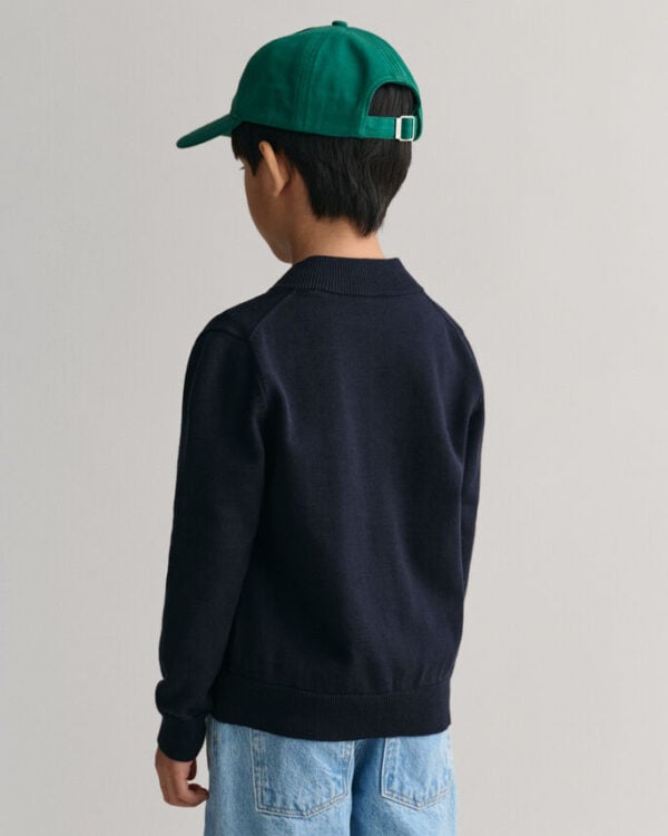 Gant Shield Full Zip Sweatshirt - Image 3