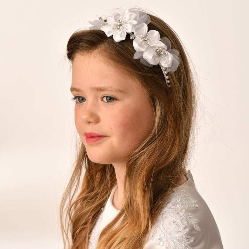 sweetie pie flower headband