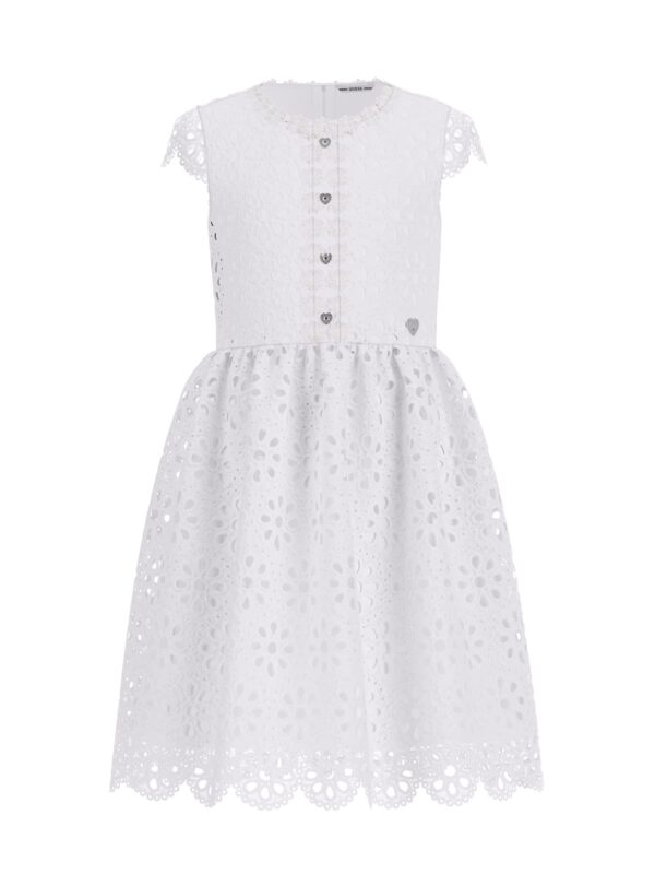 Guess white lace dress