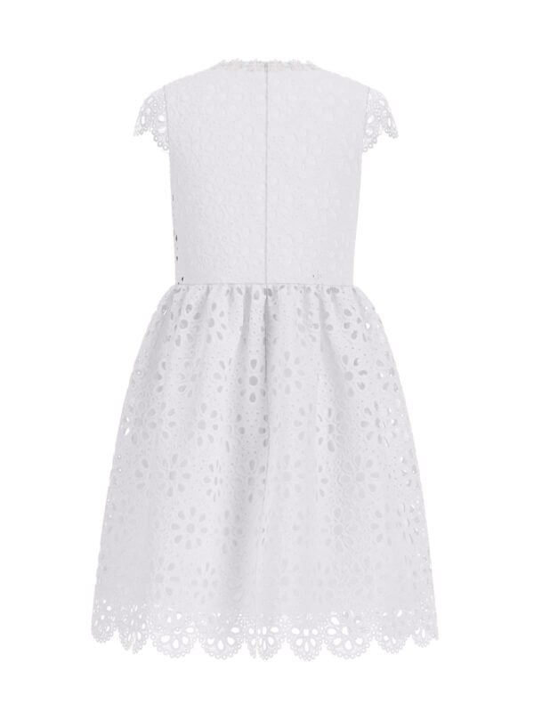 Guess White Broderie Anglaise Dress - Image 2