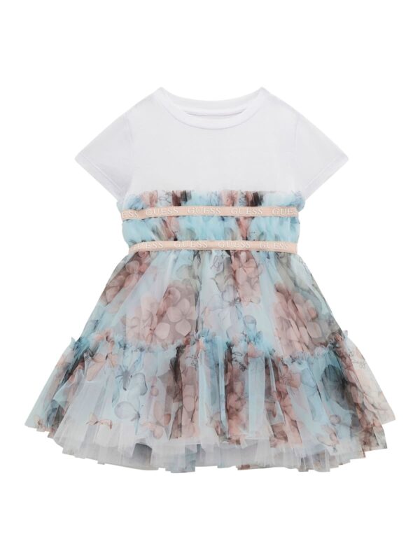Guess flower tulle dress