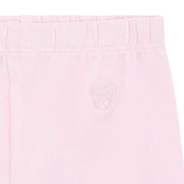 Steiff Pink Blouse longsleeve top and leggings set - Image 3